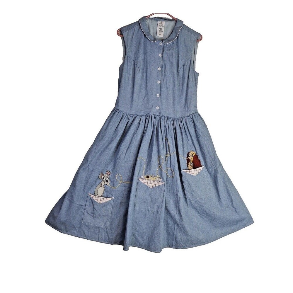 Disney Lady and the Tramp 70th Anniversary Belle Notte Jumper Dress Sz 2X New - Picture 4 of 7